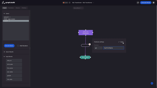 create a predicate